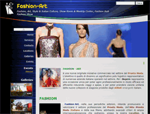 Tablet Screenshot of fashion-art.info